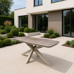 Tuintafel Vincent deens ovaal - 1