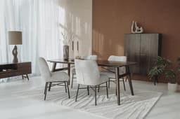 Eetkamertafel Auke Espresso Deens Ovaal 240 cm - 4