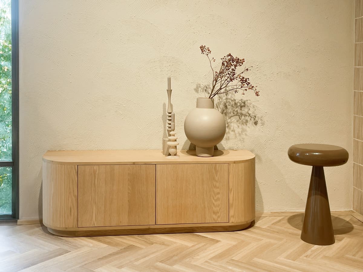 Tv-Meubel Novy 140 cm Naturel - 3