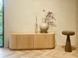 Tv-Meubel Novy 140 cm Naturel - 3