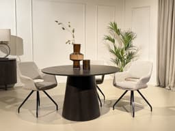 Eettafel Novy Rond 130 cm Espresso - 2