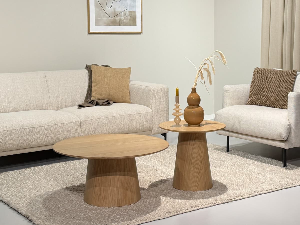 Salontafel Novy 80 cm Naturel - 2