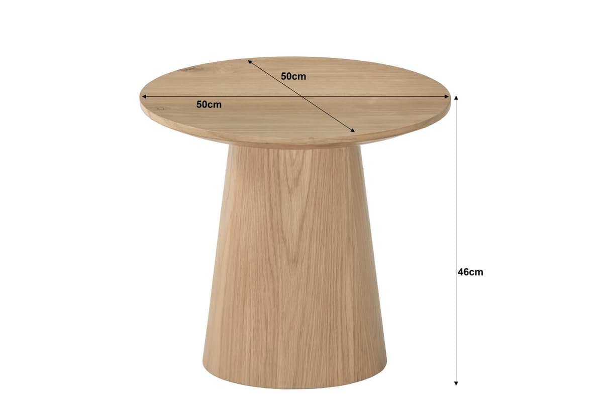 Salontafel Novy 50 cm Naturel - 3