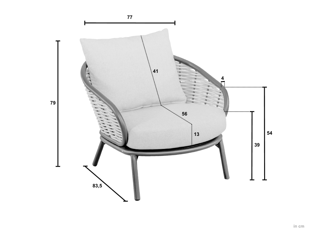 Pine Key Bronze - Lounge Fauteuil Apple Bee - 6