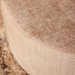 Hocker Rond 80 cm Cremona Beige - 2