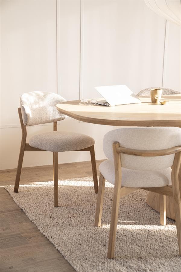 Stoel Mikky naturel - taupe Moon - 2