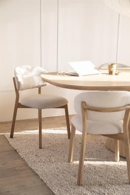 Stoel Mikky naturel - taupe Moon - 2