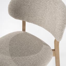 Stoel Mikky naturel - taupe Moon - 4