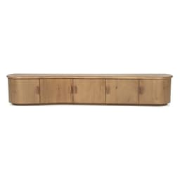 TV meubel Josh 240 cm - bruin - 4