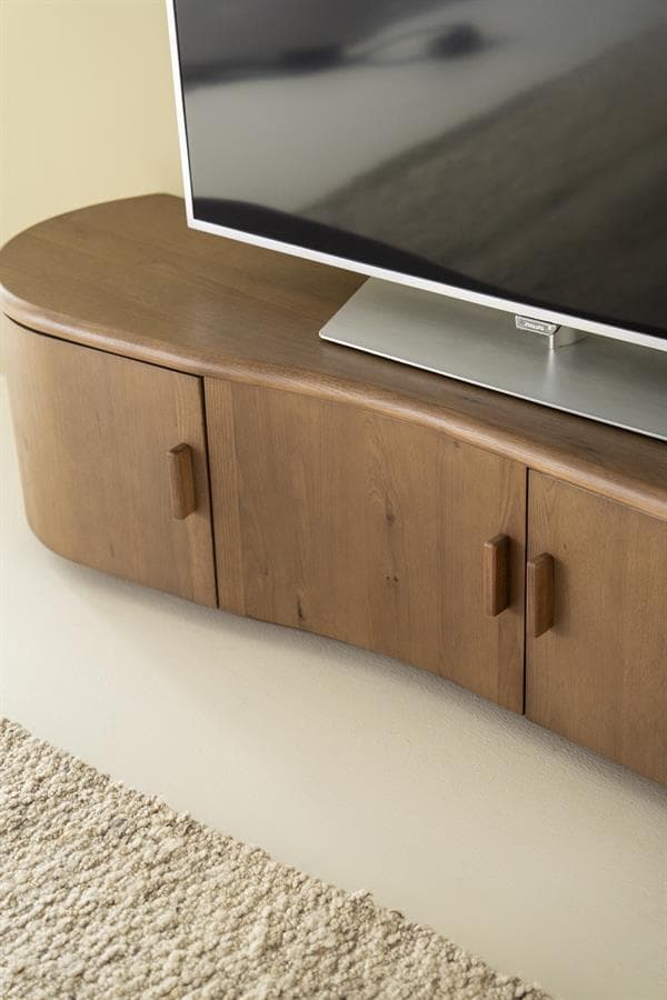 TV meubel Josh 240 cm - bruin - 2