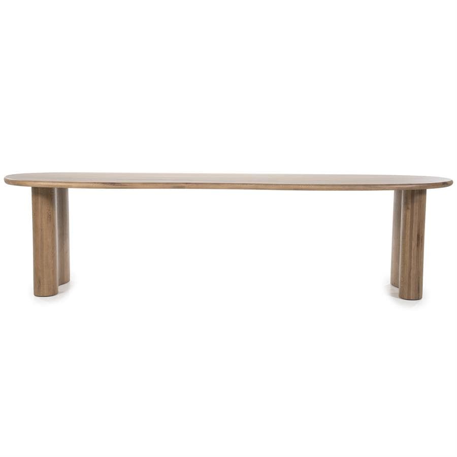 Eettafel Josh 300x110 cm - bruin - 4