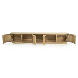 TV meubel Josh 240 cm - naturel - 4