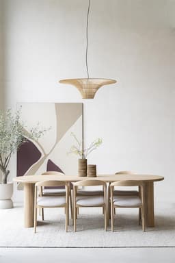 Eettafel Josh 250x110 cm - naturel - 1