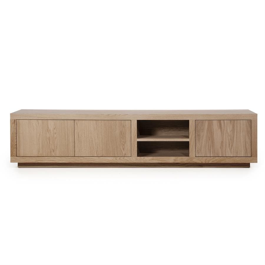 TV meubel Helsinki 200 cm - lichtbruin - 1