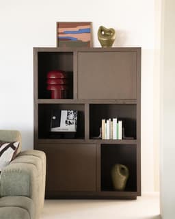 Kabinet Helsinki 120x170 cm - bruin - 1
