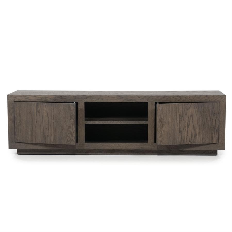 TV meubel Helsinki 160 cm - bruin - 2