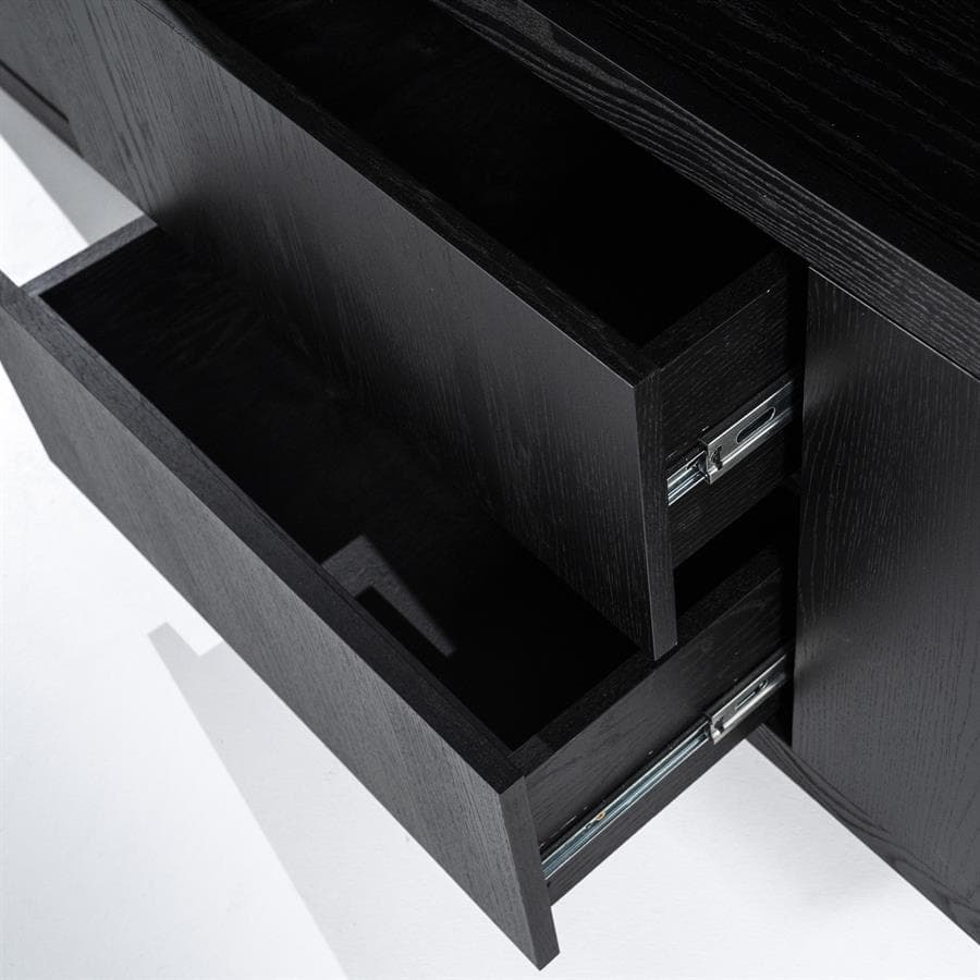 Kabinet Helsinki 200x220 cm - zwart - 3