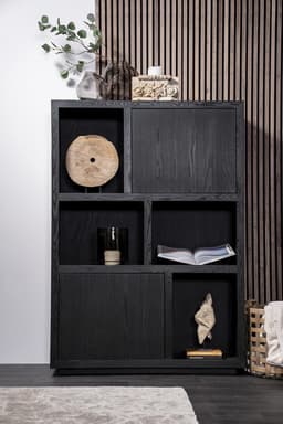 Kabinet Helsinki 120x170 cm - zwart - 1