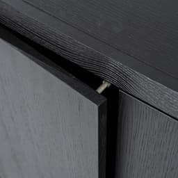 TV meubel Helsinki 200 cm - zwart - 4