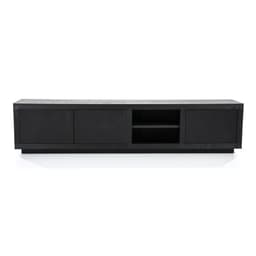 TV meubel Helsinki 200 cm - zwart - 1