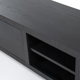 TV meubel Helsinki 200 cm - zwart - 3