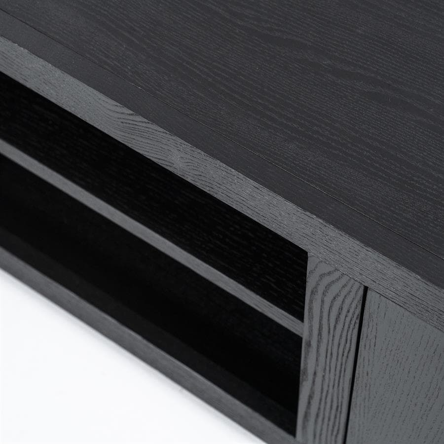 TV meubel Helsinki 160 cm- zwart - 2