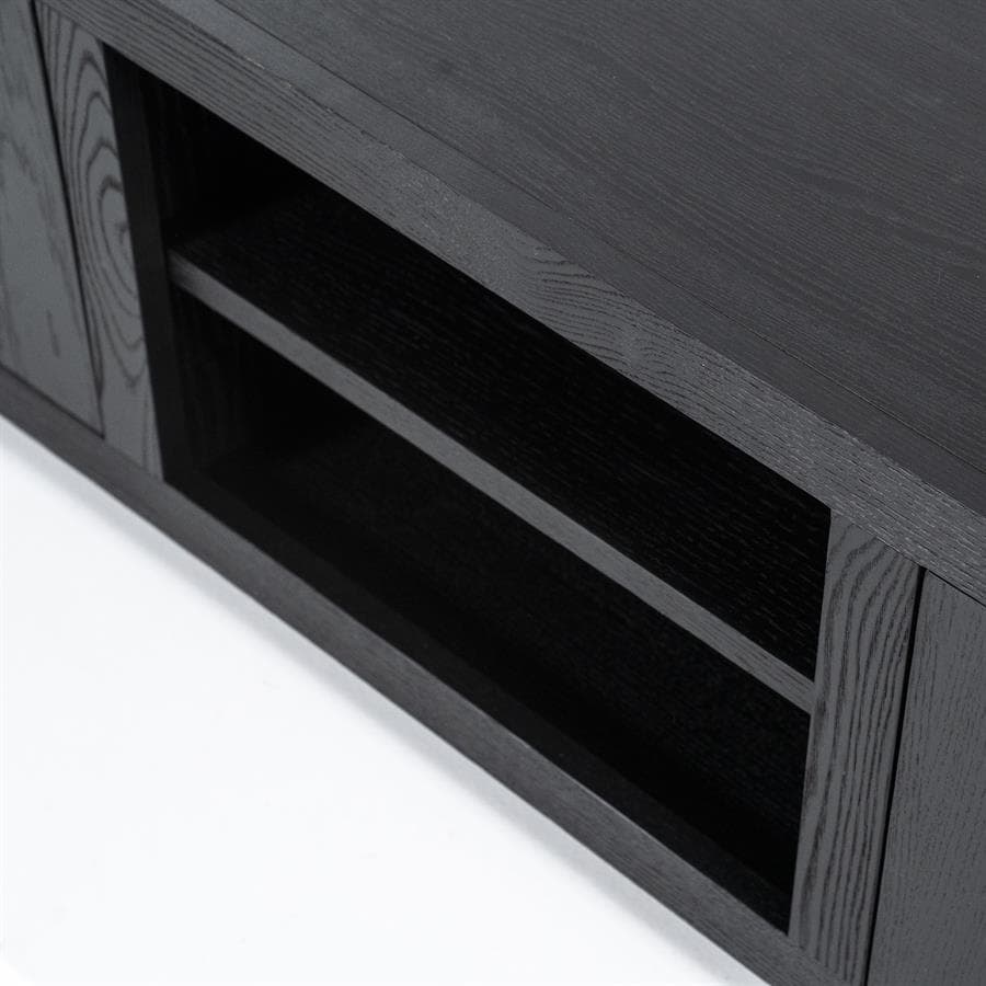 TV meubel Helsinki 160 cm- zwart - 3