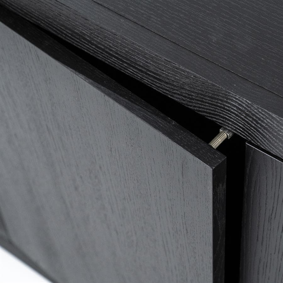 TV meubel Helsinki 160 cm- zwart - 4