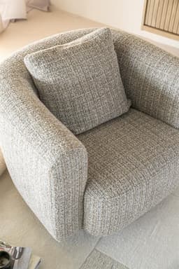 Fauteuil Jordan - taupe Asti - 2