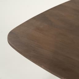 Eettafel Aron vierkant 80x80 - lichtbruin - 3