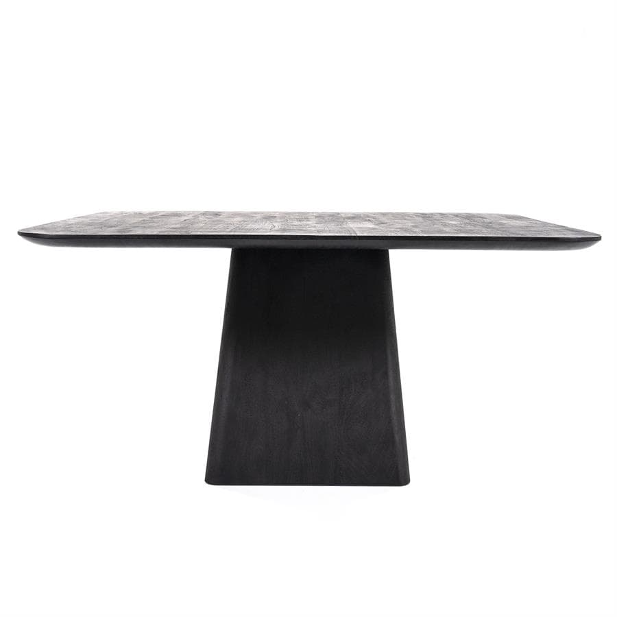 Eettafel Aron vierkant 150 - zwart - - 1