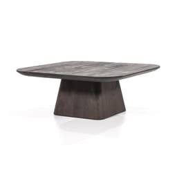 Salontafel Aron vierkant 80x80 - bruin - 2