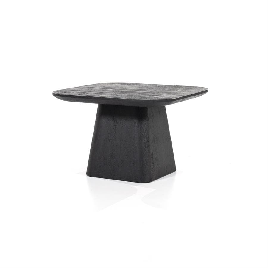 Bijzettafel Aron vierkant 60x60 - zwart - 2