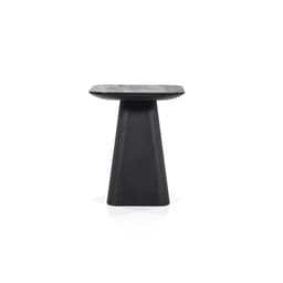 Bijzettafel Aron vierkant 40x40 - zwart - 1