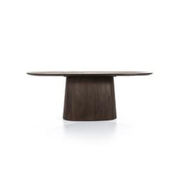 Eettafel Aron ovaal 200x110 - bruin - 1