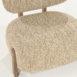 Fauteuil Reza bruin - taupe Bay - 4