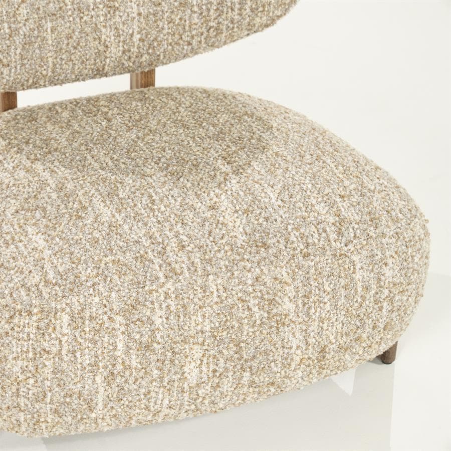Fauteuil Reza bruin - beige Bay - 3