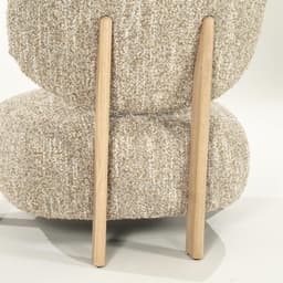 Fauteuil Reza naturel - beige Bay - 3