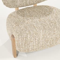 Fauteuil Reza naturel - beige Bay - 4
