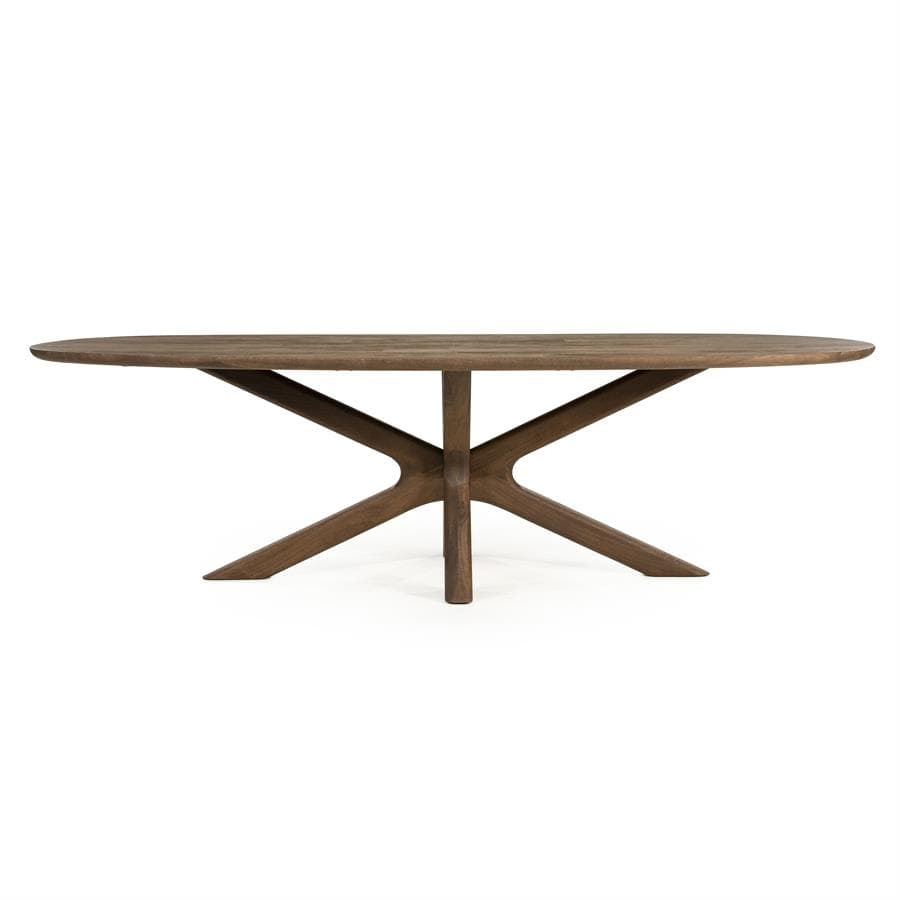 Eettafel Tycho 260x110 cm - lichtbruin - 1