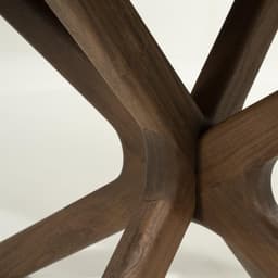 Eettafel Tycho 210x110 cm - lichtbruin - 3
