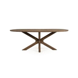 Eettafel Tycho 210x110 cm - lichtbruin - 1