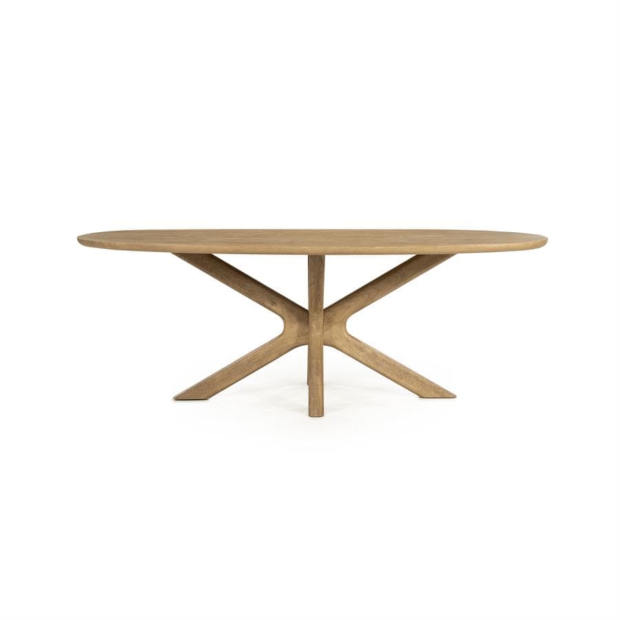Eettafel Tycho 210x110 cm - naturel - 1