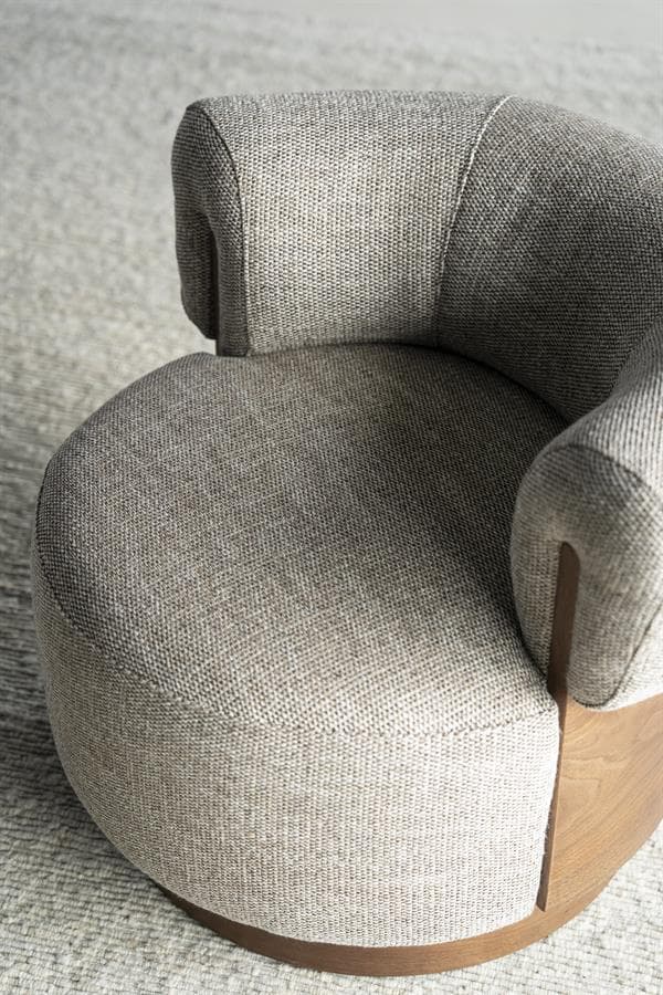Fauteuil Nila bruin - taupe Vanu - 2