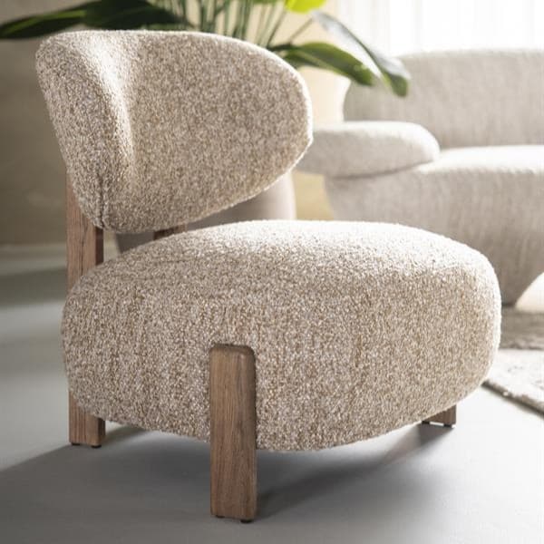 Fauteuil Reza bruin - taupe Bay
