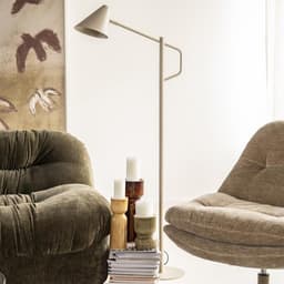 Floor lamp Capa - beige - - 1