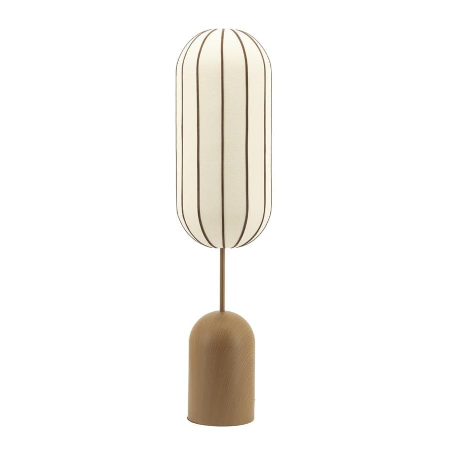 Floor lamp Cocoon - brown - 1