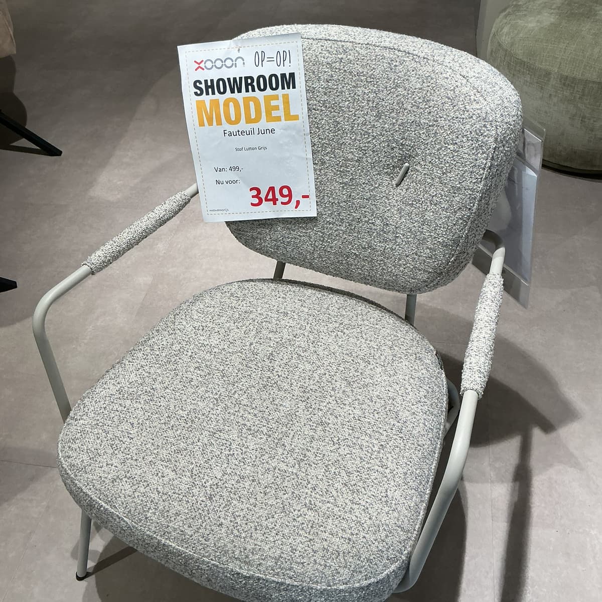 Showroommodel Fauteuil June - 1
