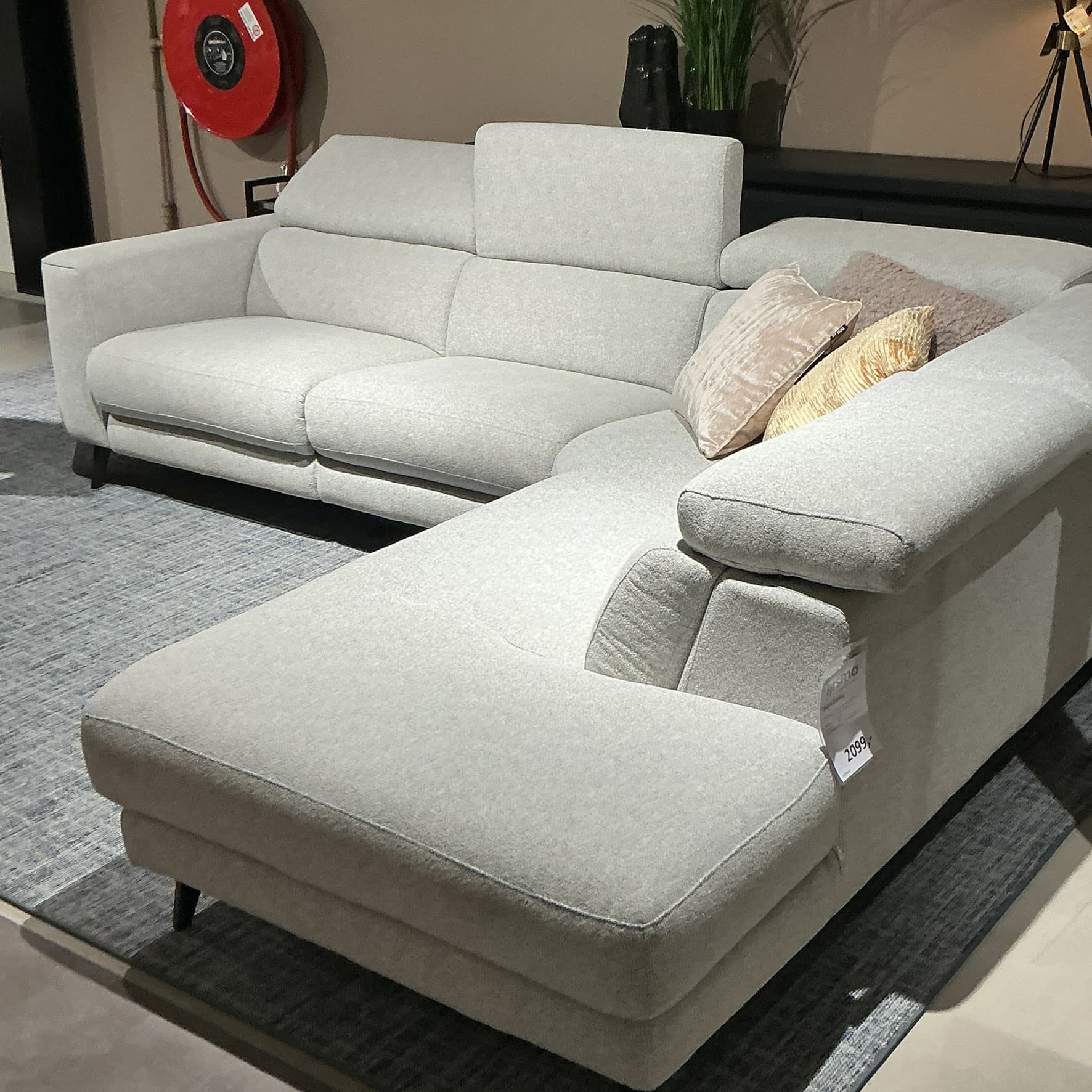 Showroommodel Hoekbank Emilia
