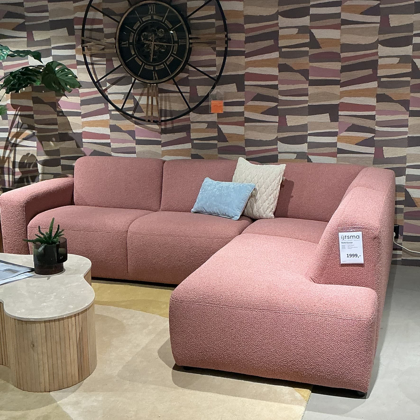 Showroommodel Hoekbank Guusje